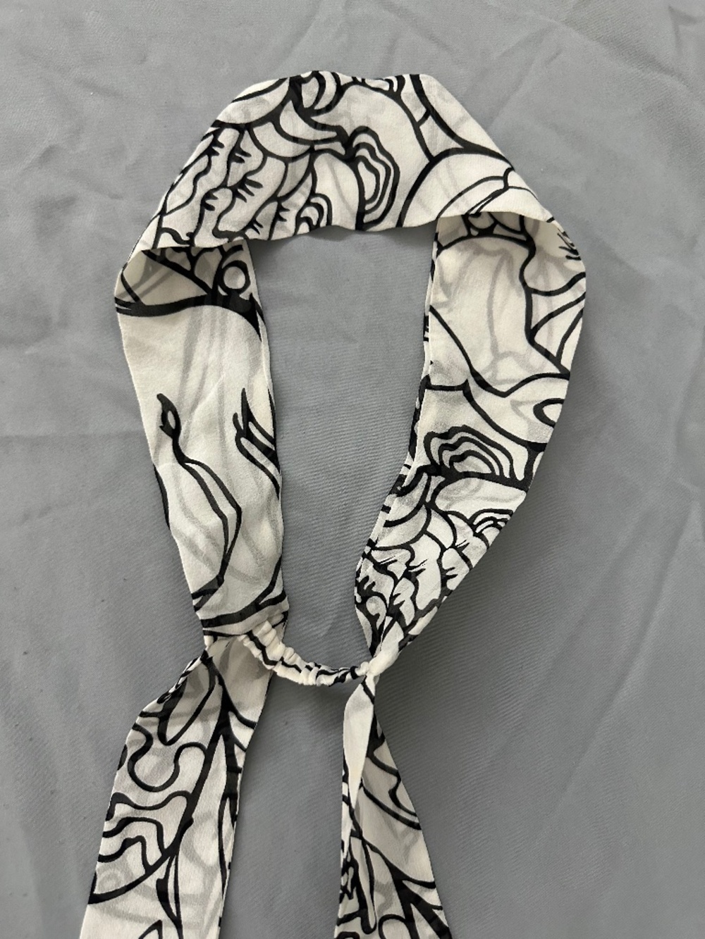 5 Headbands lots Tasha false Coral headband Elastic Black White denim